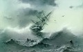 難破船 1854 ロマンチックなイワン・アイヴァゾフスキー ロシア
